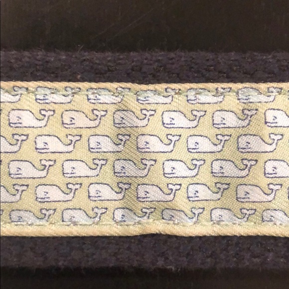 Kelly Green Vineyard Whale Canvas Club Belt - Picture 4 of 5